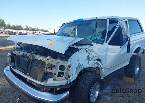 1995 Ford Bronco U100 из США, поврежденный, VIN 1FMEU15H4SLB01781